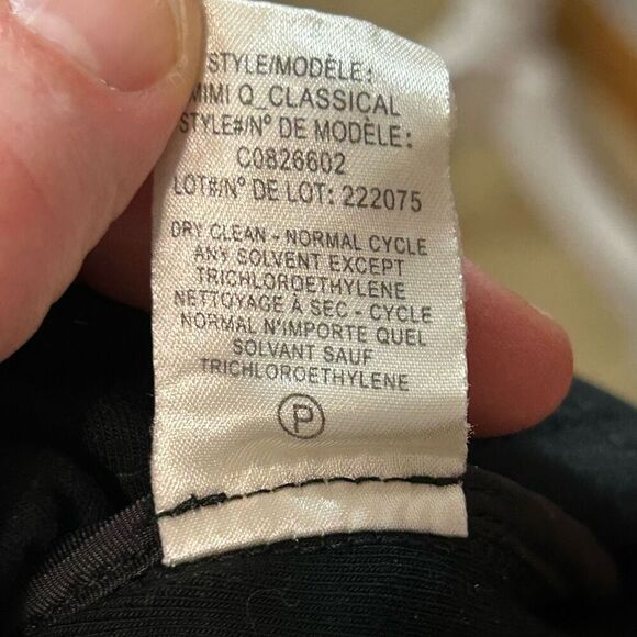 Theory Mimi Q Classical Dress Womens Black Quilted Long Sleeve Shift Crew size M - Picture 10 of 11